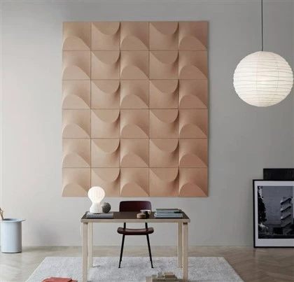 3D Polyester Fiber Vægpanel